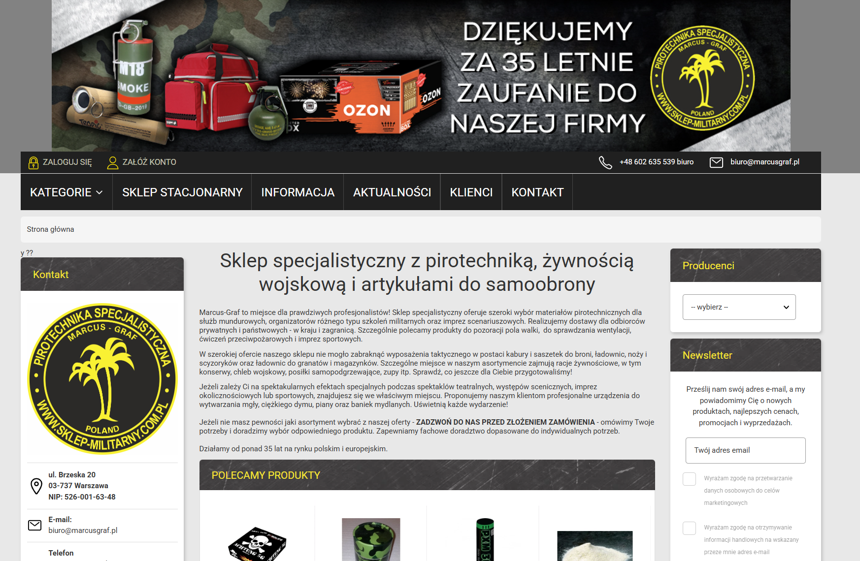 Jak wybrać dobry sklep militarny w Warszawie? 5 aspektów, na które warto zwrócić uwagę